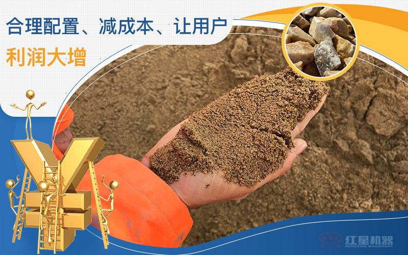 建筑用砂配置的機(jī)制沙石設(shè)備一套多少錢，附現(xiàn)場(chǎng)案例視頻