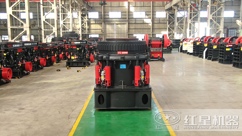 300型圓錐破碎機型號及參數(shù)，一小時能生產多少噸石子？
